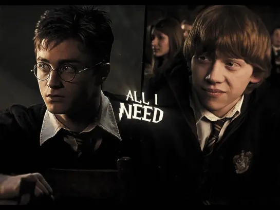 ron weasley × harry potter vine