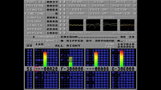 ProTracker - (Enigma Theme)