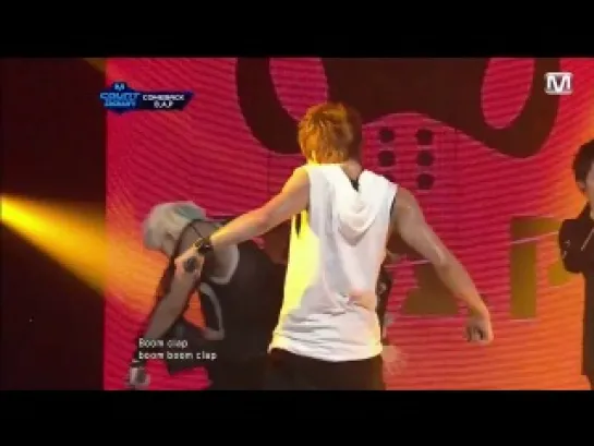 120719 B.A.P - No Mercy on M!Countdown