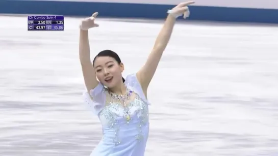 Rika KIHIRA JPN Short Program 2019 World Team Trophy