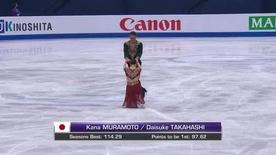 2022 WC Kana Muramoto/Daisuke Takahashi FD