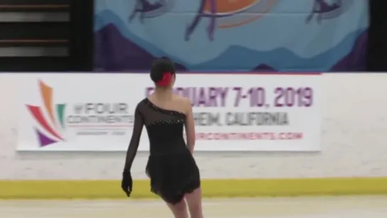 Satoko MIYAHARA FS 2018 US International Classic