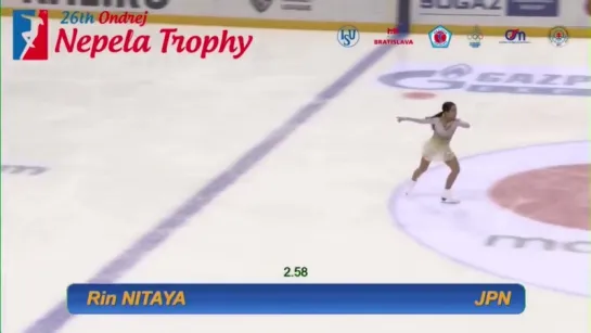 Rin NITAYA(JPN) FS - Ondrej Nepela Trophy 2018