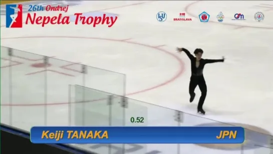 Keiji TANAKA (JPN) _ Men SP _ Ondrej Nepela Trophy 2018