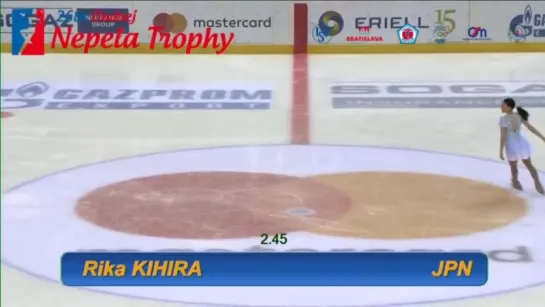 Rika KIHIRA (JPN) _ Ladies SP _ Ondrej Nepela Trophy 2018