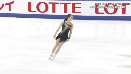 Mana Kawabe 2022 JPN Nats SP