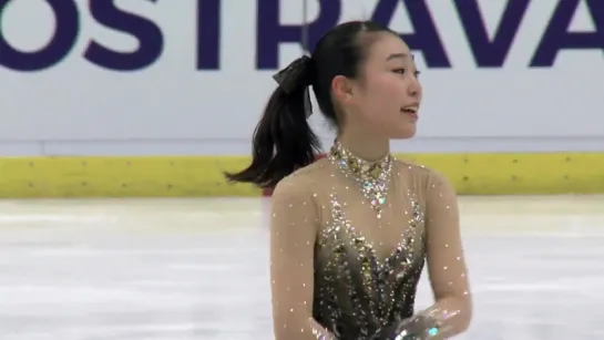 Nana Araki (JPN) _ Ladies Free Skating _ Ostrava 2018