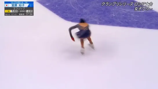 Satoko Miyahara FS, GPS Rostelecom Cup 2019