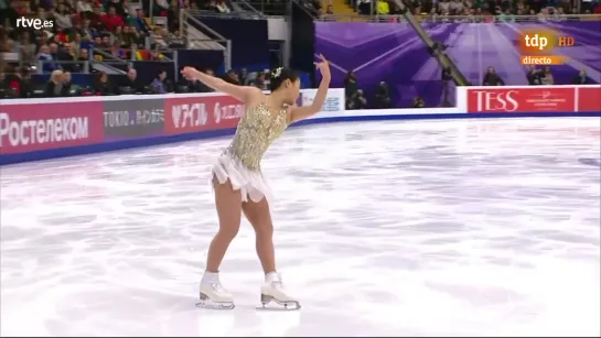 Yuna SHIRAIWA. GP Russia 2019, SP