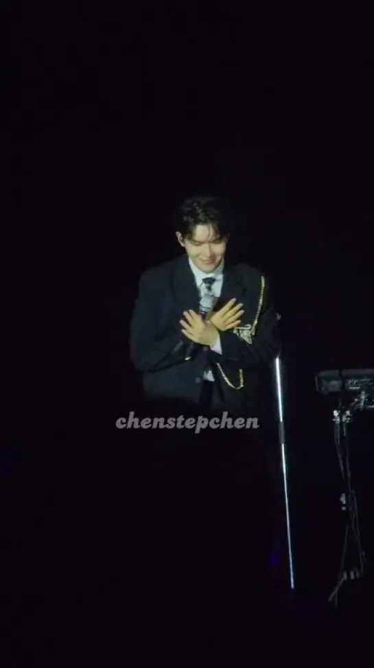 231201 Ryeowook Last MENT Rossa Another Journey The Beginning in Bandung Cr: Chenstepchen