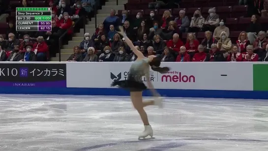 2022 Skate Canada Rika Kihira FS