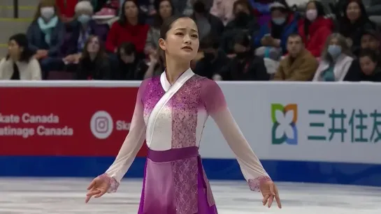 2022 Skate Canada Rinka Watanabe FS