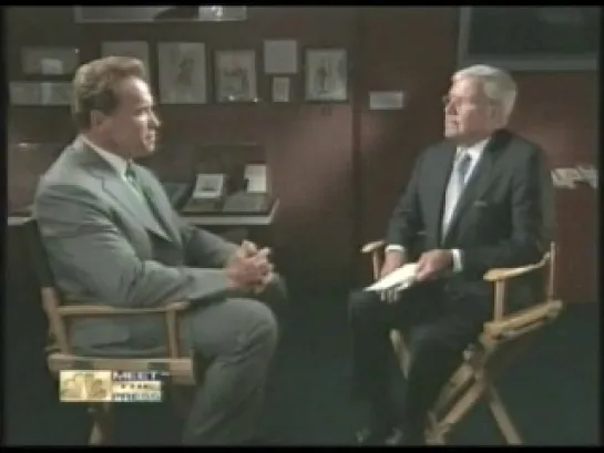 Arnold Schwarzenegger On Meet The Press | Part 2 | 2008