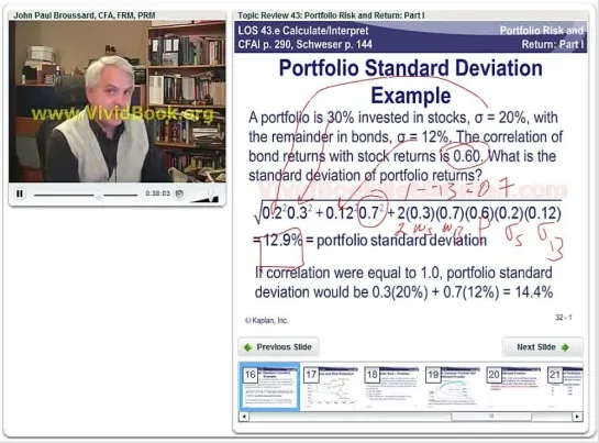 Portfolio Risk and Return: Part I