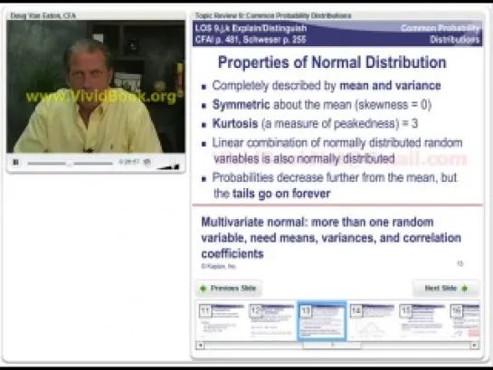 Quantitative Methods - Part V