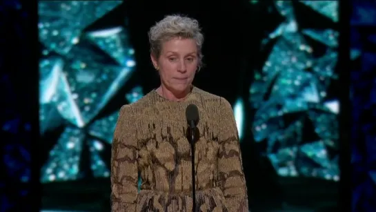 Oscar 2018: Best Actress– Frances McDormand (Three Billboards Outside Ebbing, Missouri)