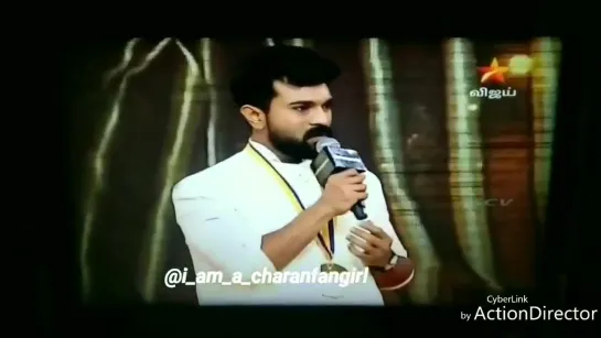 MegaPowerStar RamCharan Speech At behindwood Award Function ️ - RamCharan Siva_Kartikeyan Dance ️