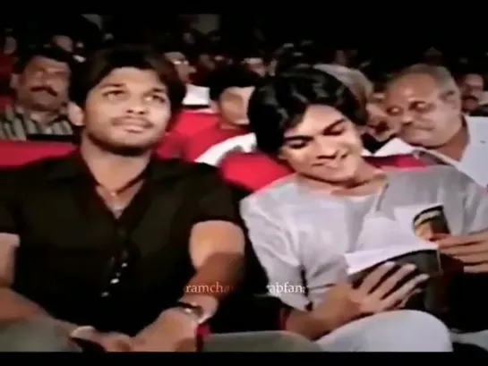 Throwback Video - - RamCharan ️& Allu Arjun