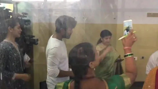 RamCharan and Upasana cast their vote - - Elections2019