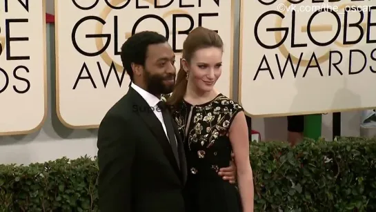 Чиветель Эджиофор на красной дорожке (Golden globe 2014)