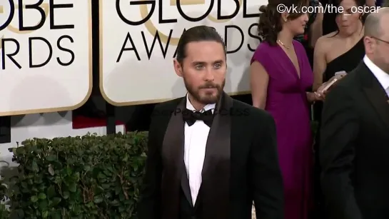 Джаред Лето на красной дорожке (Golden globe 2014)