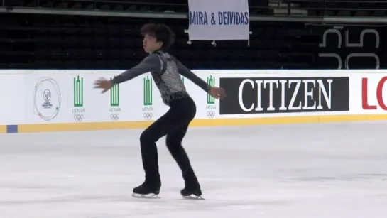 Yuto Kishina (JPN) _ Men Free Skating _ Kaunas 2018