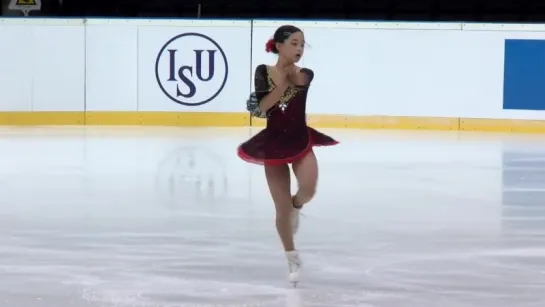 Kinayu Yokoi (JPN) _ Ladies Short Program _ Kaunas 2018