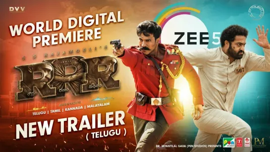 RRR on ZEE5 _ Telugu Exclusive Trailer _ SS Rajamouli _ NTR _ Ramcharan _ Premieres May 20th