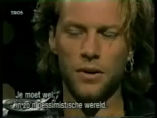 Bon Jovi - Interview Dutch TV 1994 (Джон здесь просто Бомба!)