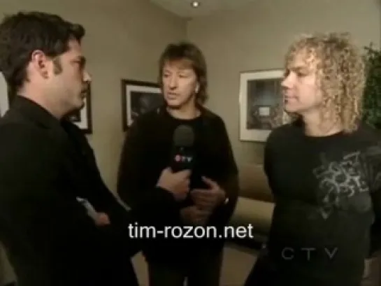 Tim Rozon Interviews Bon Jovi