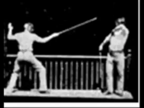 1892 Фехтование / Fencing. Режиссёр: Уильям К.Л. Диксон