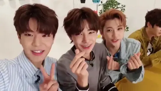 [181015] Stray Kids » Felix & Seung Min & I.N » Kakao Talk Groupchat