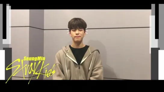 [181008] Stray Kids » Seung Min » Facebook (@.Umusic.JKPOP)