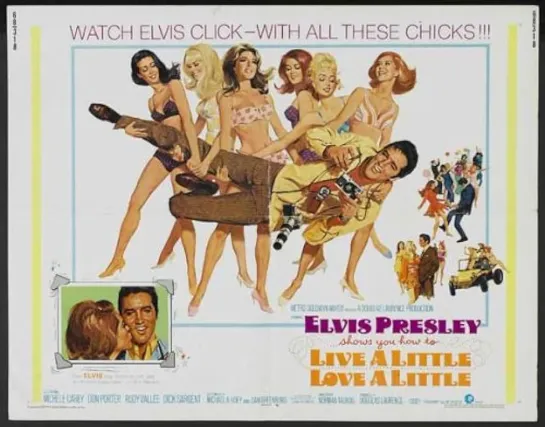 Live a Little, Love a Little (1968) -1080p- Elvis Presley, Michele Carey, Don Porter