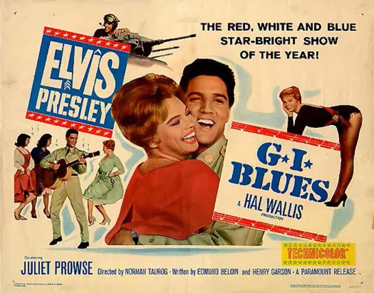 *G.I. Blues (1960) -1080p- Elvis Presley, Juliet Prowse, Robert Ivers