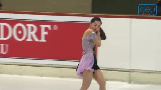 Wakana NAGANAWA (JPN) Bavarian Open 2019 Junior Ladies I - FS - February