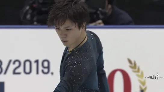 Shoma UNO - FS - 2018 NHK Trophy - Moonlight Sonata - 月光 - 宇野昌磨