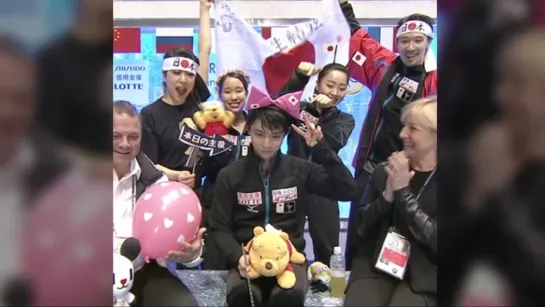 羽生結弦【MAD】YUZU with Pooh yuzuru hanyu with pooh