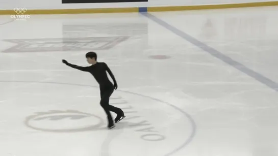 Yuzuru Hanyu debuts Origin long program during practice at the Autumn Classic International-2018