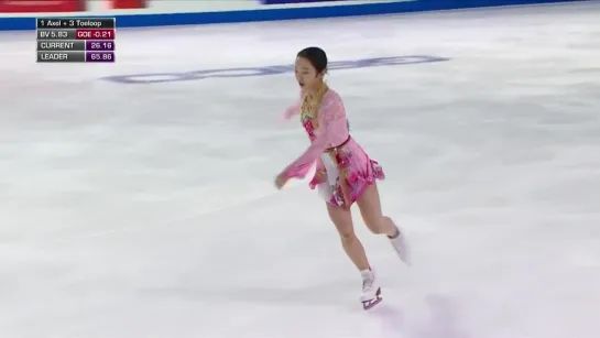 Marin HONDA JPN Free Skate 2018 Skate America