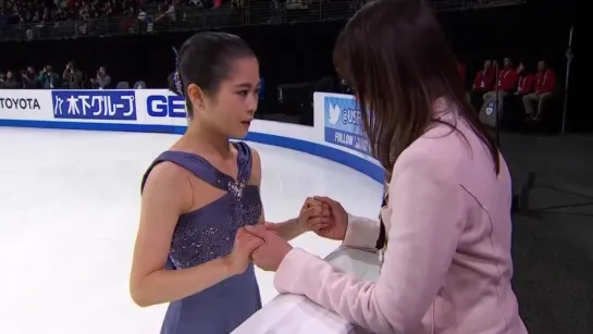 Satoko Miyahara SP - Skate America 2018