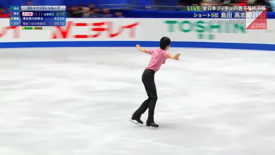 Koshiro Shimada - 2019 Japanese Nationals FS