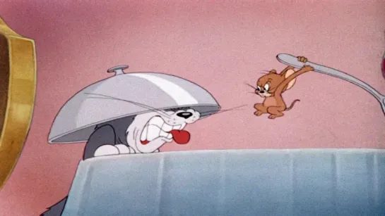 Том и Джерри (Tom & Jerry) Романтический Ужин - The Mouse Comes To Dinner (1945)