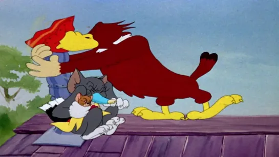 Том и Джерри (Tom & Jerry) Птичке Хочется Любви - Flirty Birdy (1945)