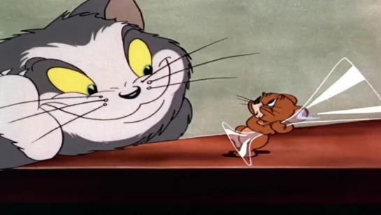 Том и Джерри (Tom & Jerry) За,Что Наказали Кота - Puss Gets The Boot (1940)