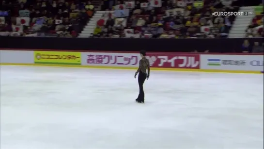 Yuzuru Hanyu 2018 Helsinki FP (Евроспорт)