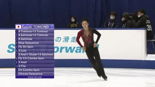 NHK Trophy 2020 Men FS