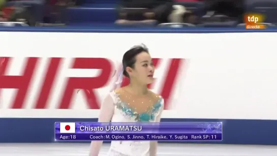 Chisato URAMATSU FS NHK Trophy 2020