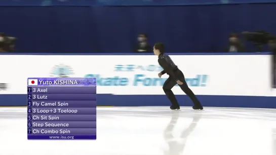 NHK Trophy 2020 Men SP