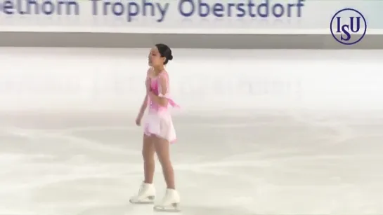 Mai Mihara SP Nebelhorn Trophy-2018